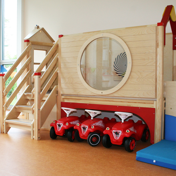 Spieleinrichtung in der Kinderkrippe / Kindertagesstätte Smile e.V. in Dreieich